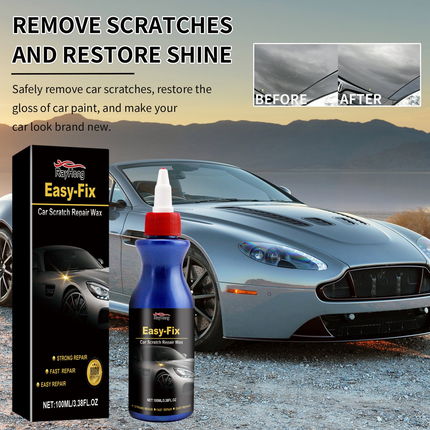 Fifuroes Car Scratch Repair Wax
