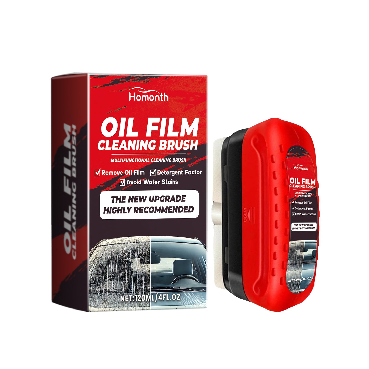 Fifuroes Car Windscreen Cleaner Windscreen Refurbishment Decontamination Cleaning Oil Film Cleaner