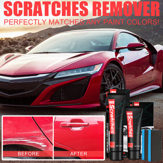 Fifuroes Scratches Remover, Paint Cleaning Decontamination Wax Scratch Retreading Paste Repair Car Wax
