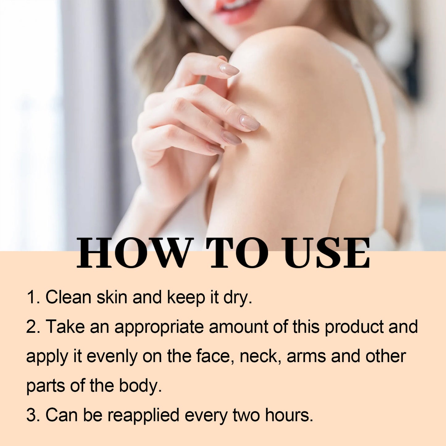 Fifuroes Face Protection Lotion Mild Protection UV Repair Sunburn Anti-Wrinkle Clear Protection Cream