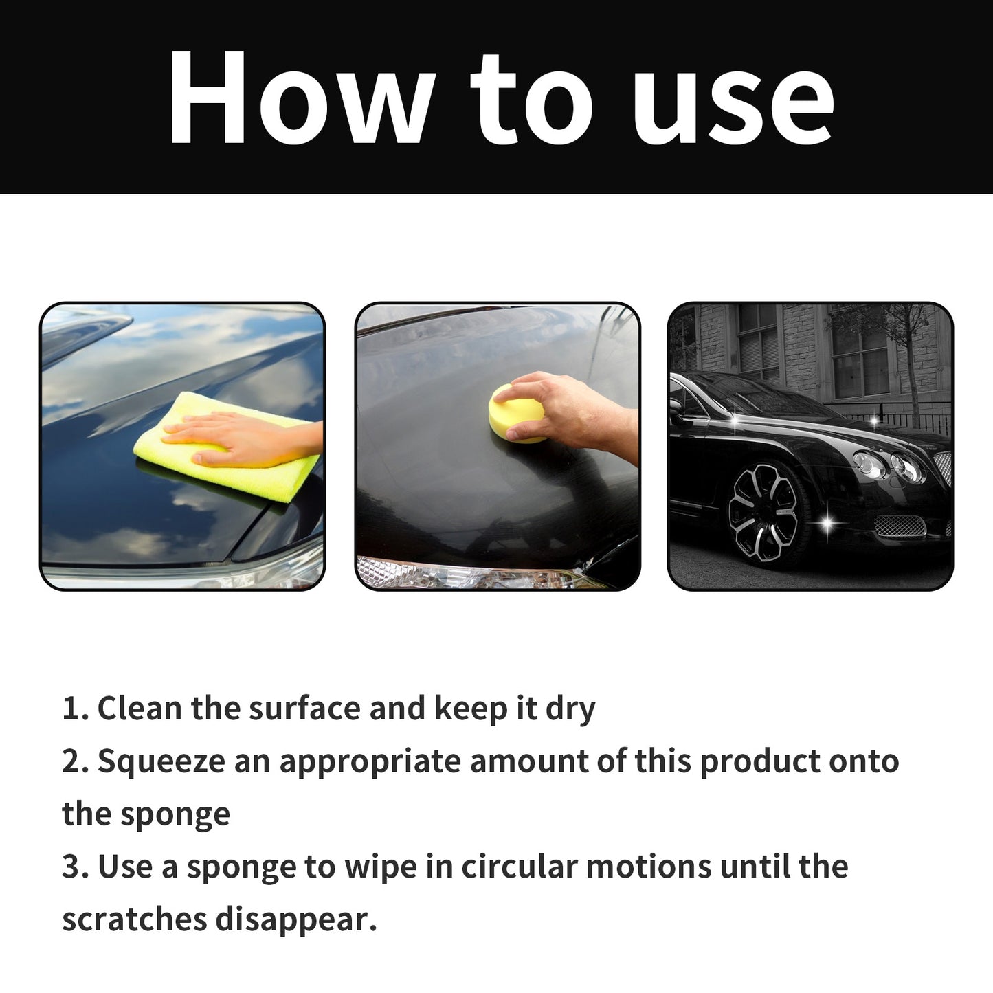 Fifuroes Repairs Deep Scratches Graphene Wax, Car Paint Repair Deep Scratches Graphene Wax Refurbished Car Wax